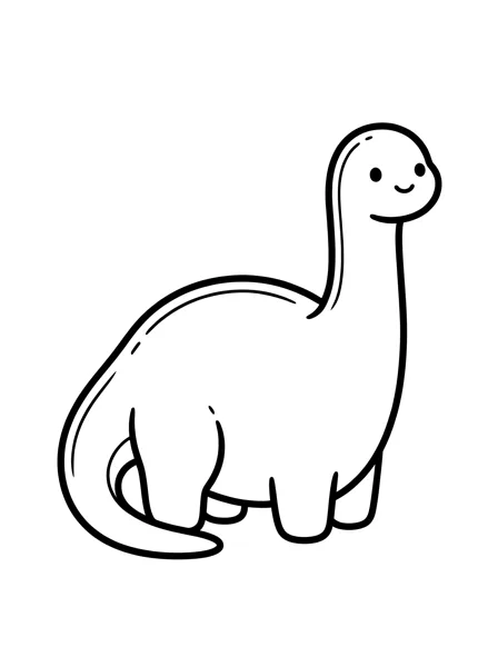 Dinosaur 1 coloring page