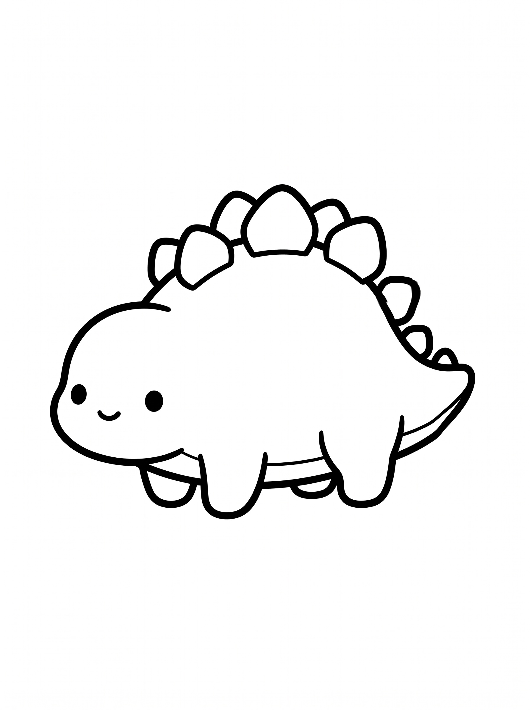 恐竜 2の塗り絵