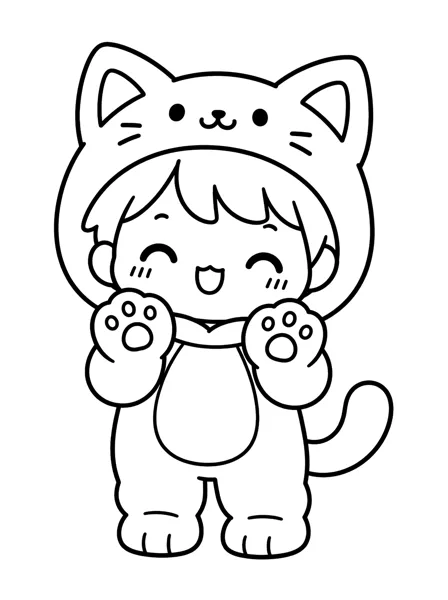 Costume 2 coloring page