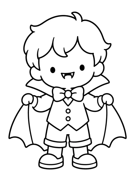 Costume 3 coloring page
