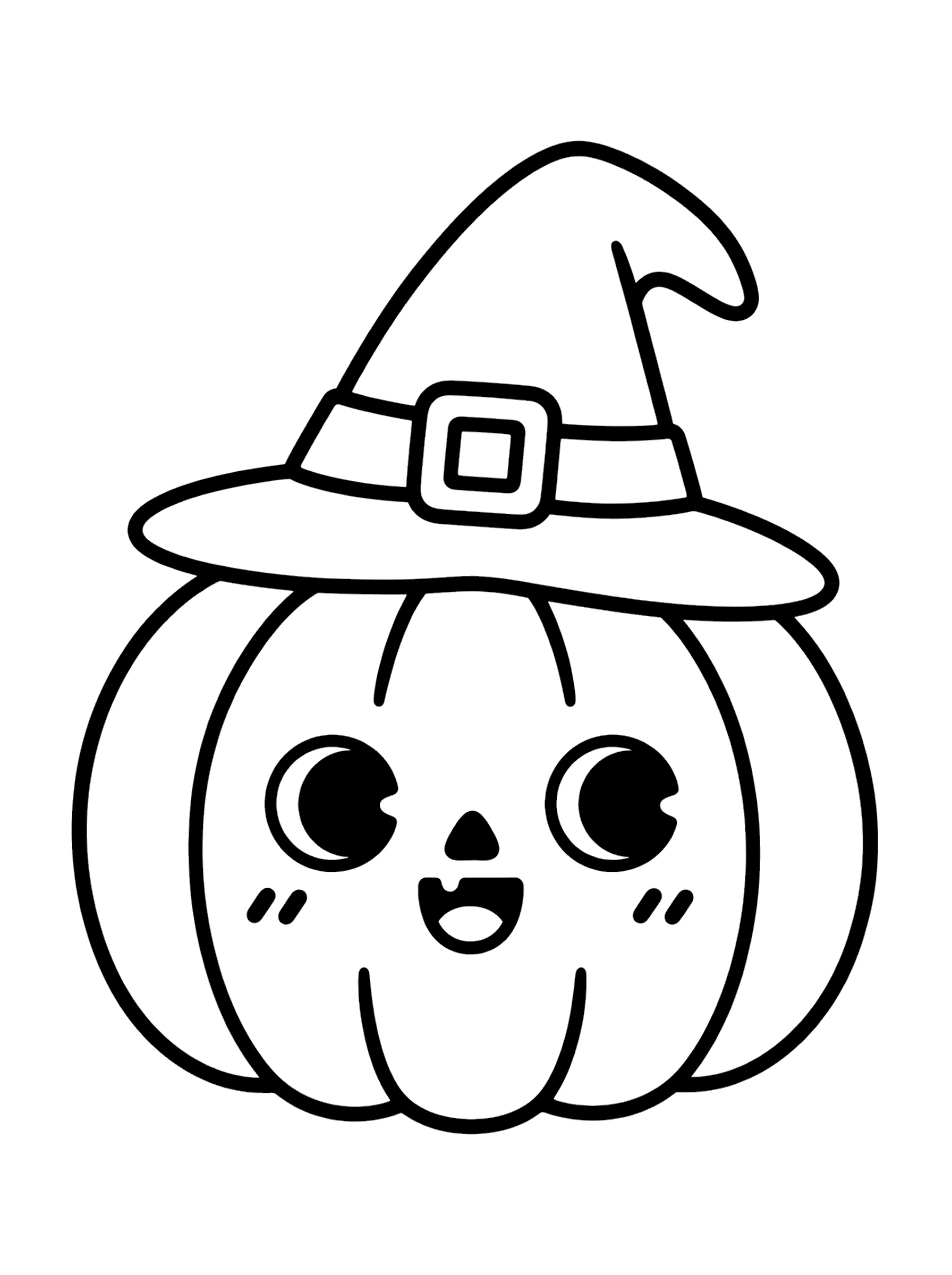 Pumpkin 2 coloring page