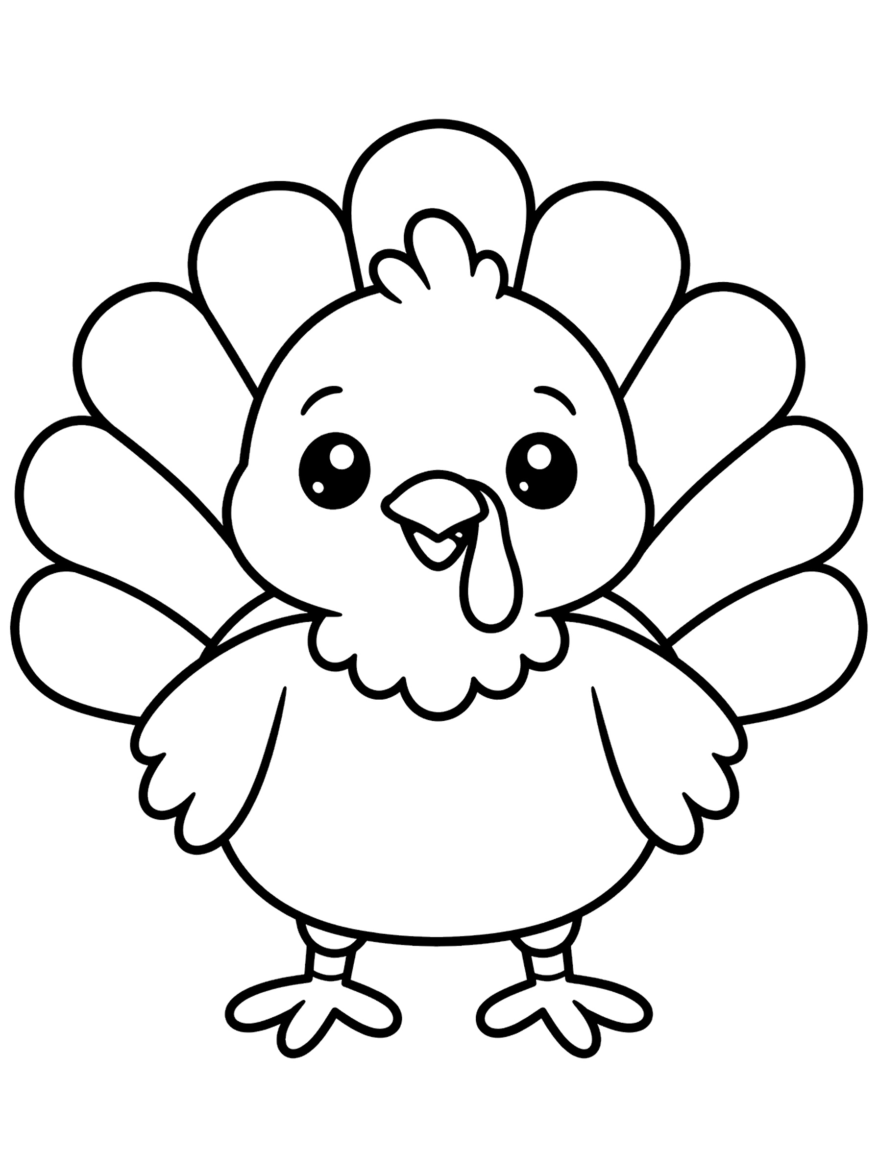 Thanksgiving 1 coloring page