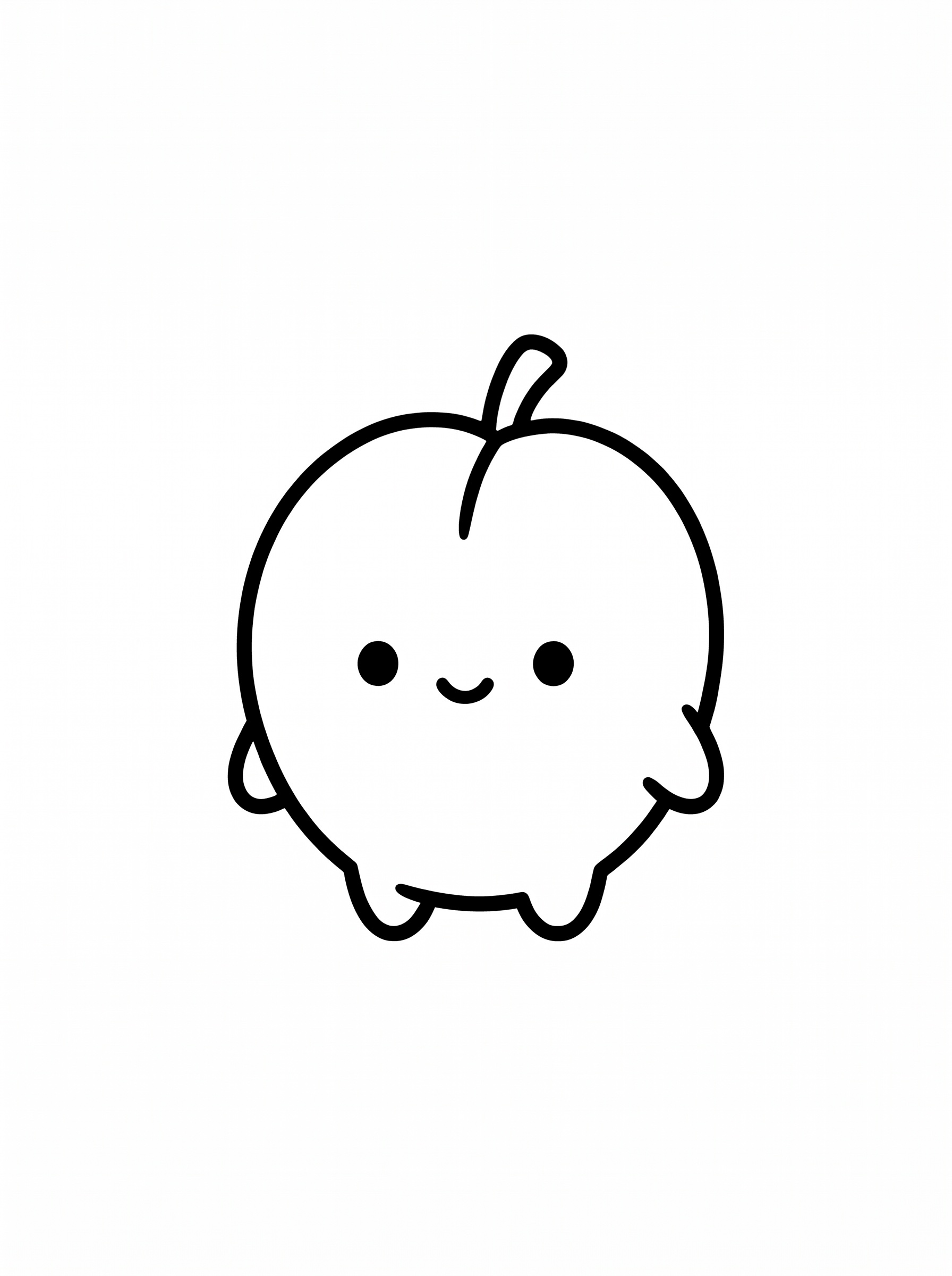 Leaf coloring page