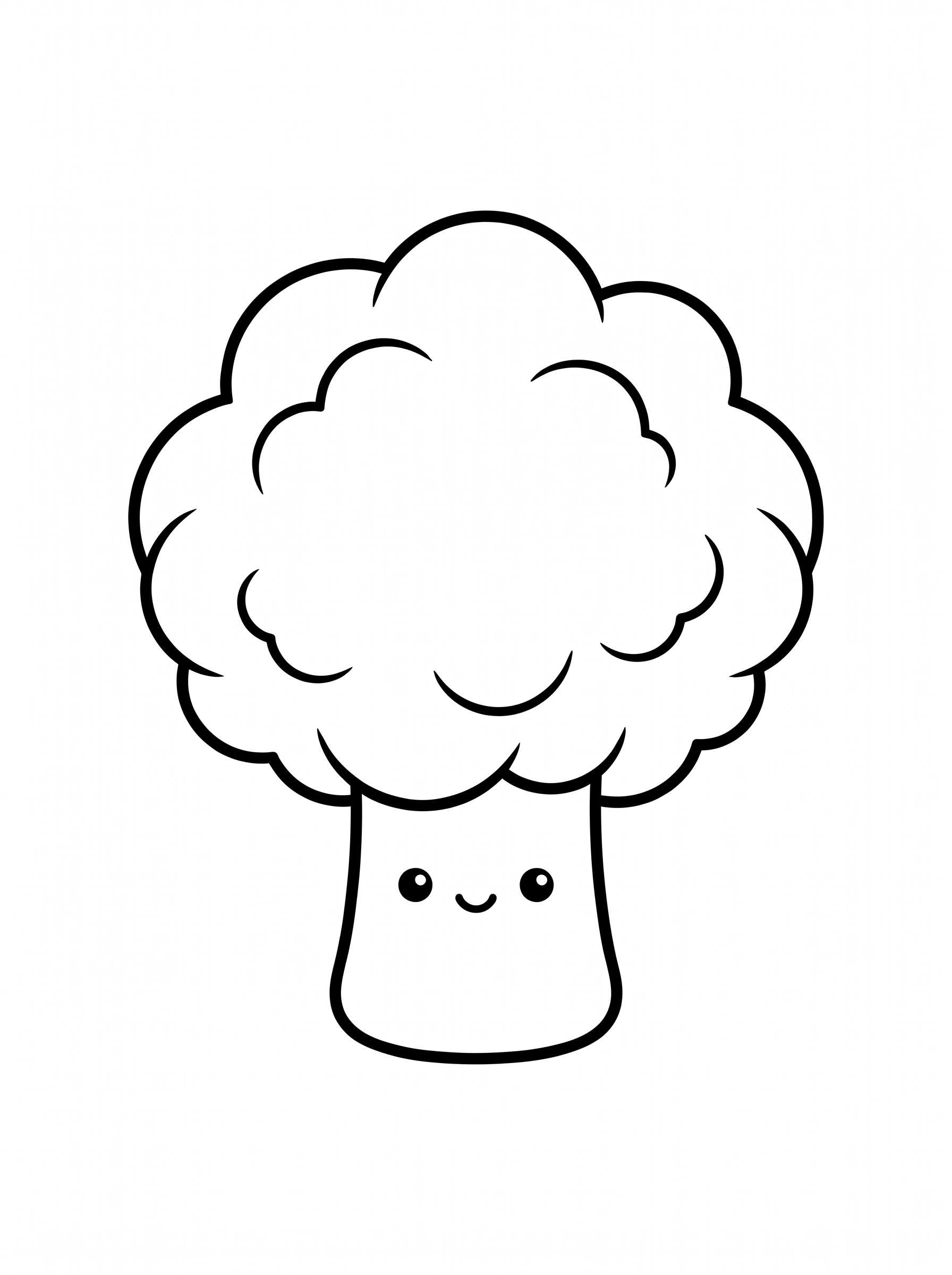 木の塗り絵