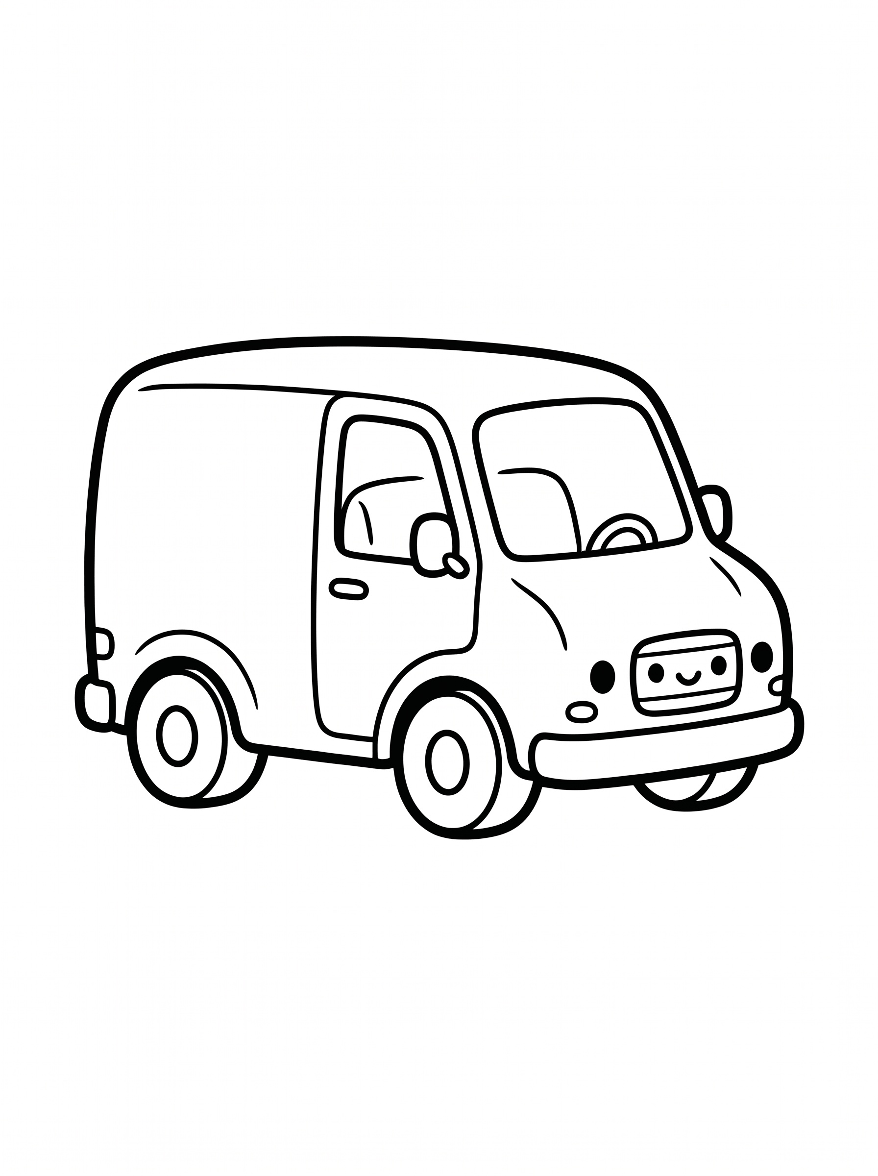 Truck coloring page